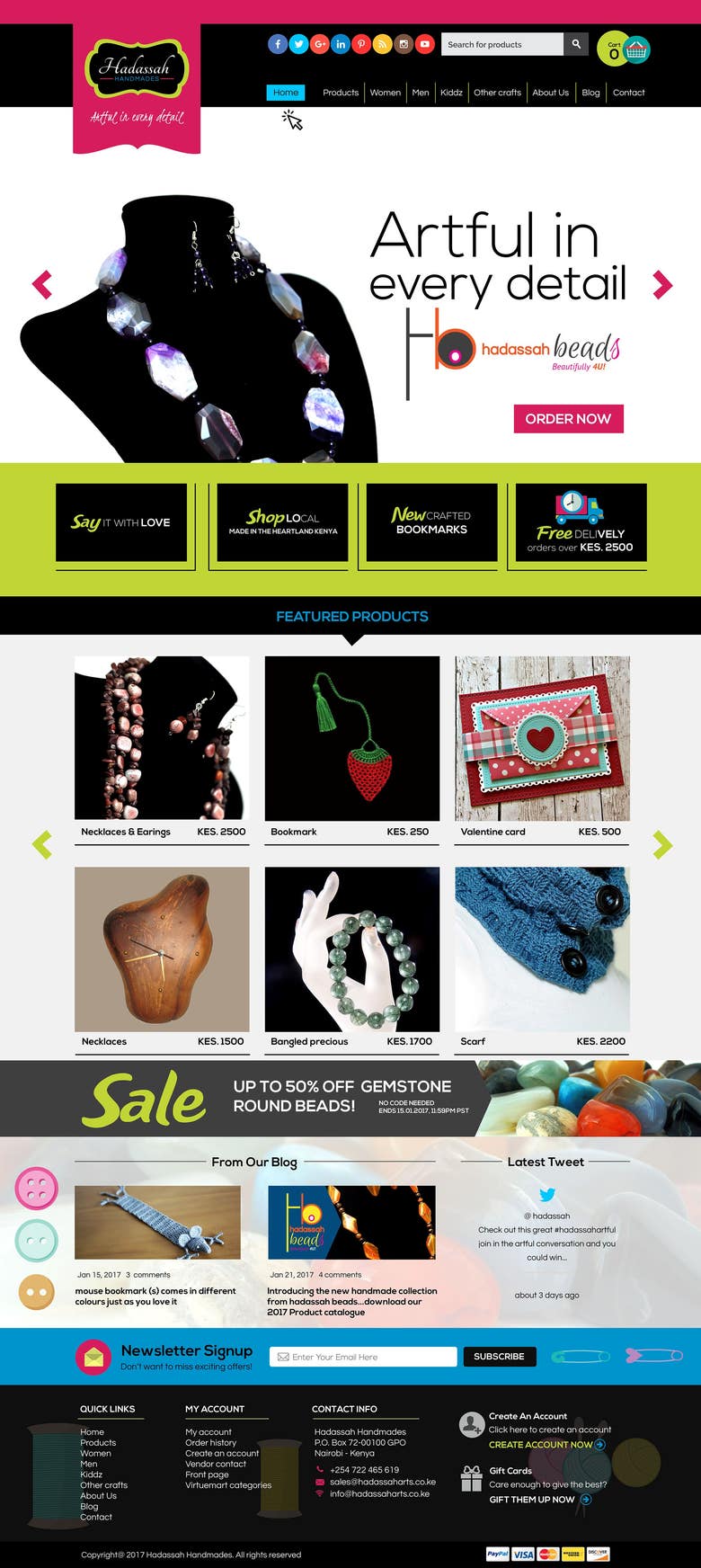 Graphic Design - Online Shop Concept
