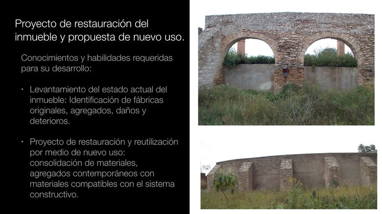 Architectural restauration projects