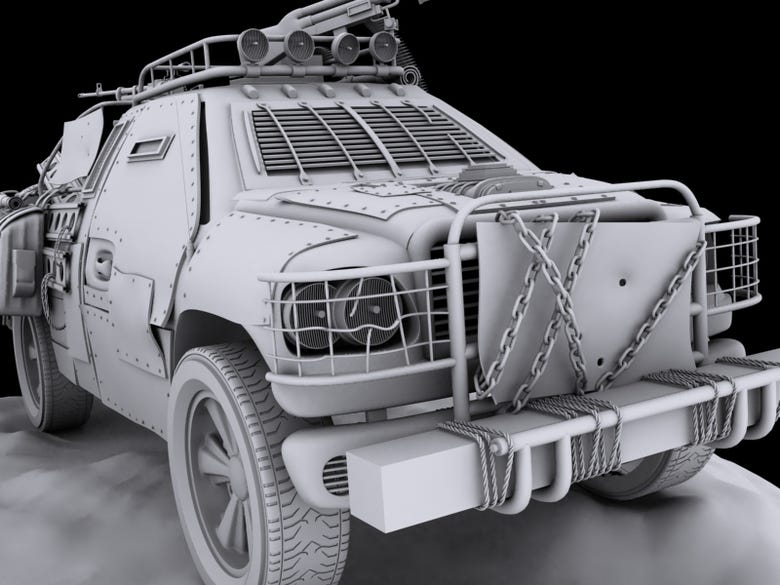 car modelling in 3ds max