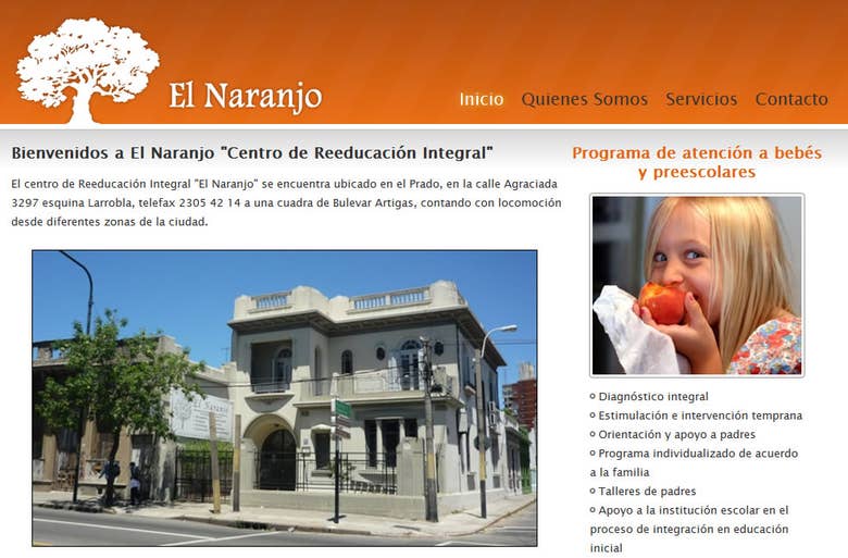 Website for El Naranjo