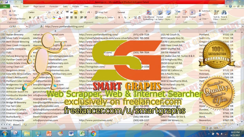 Web Search, Scrape, Internet Search