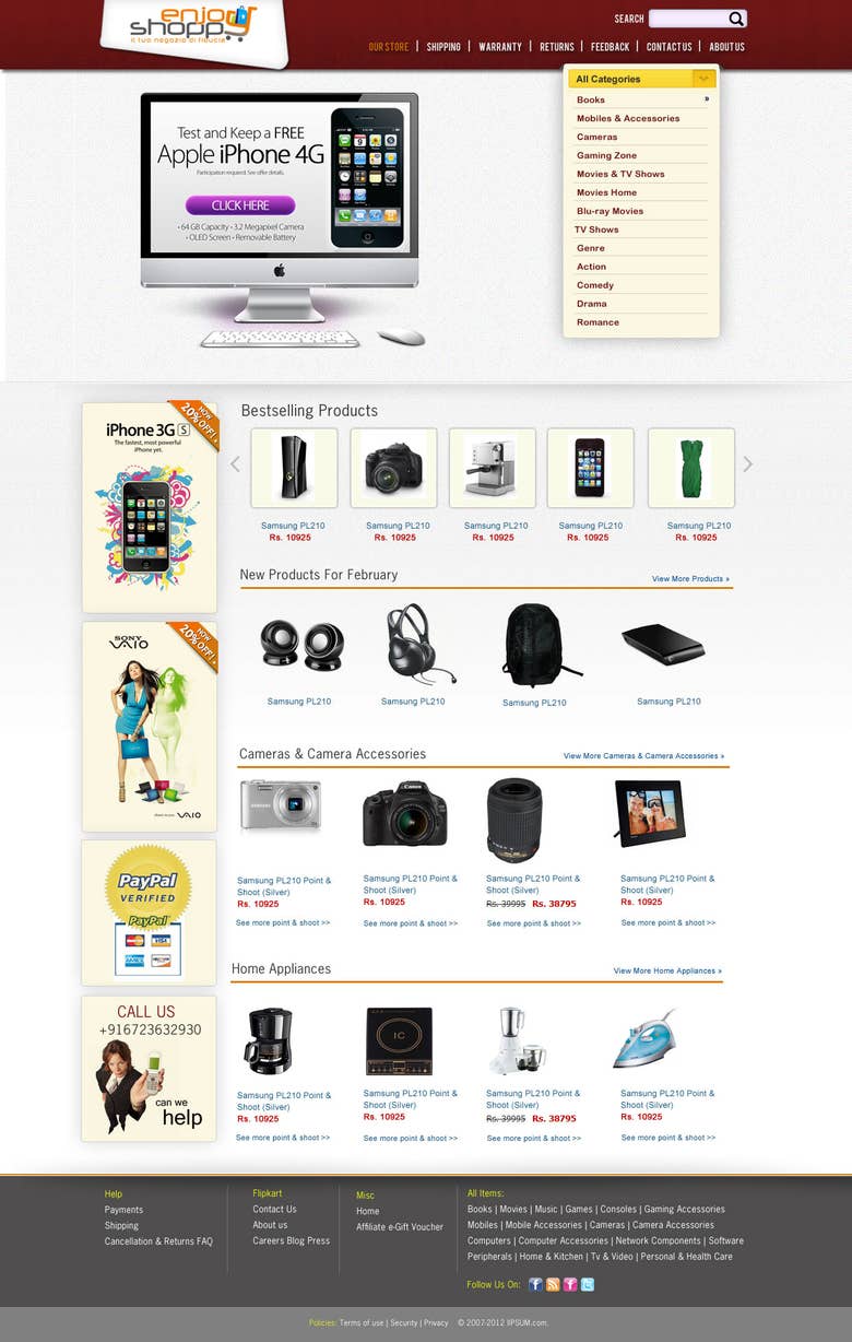 Electronic Gadget Online Store