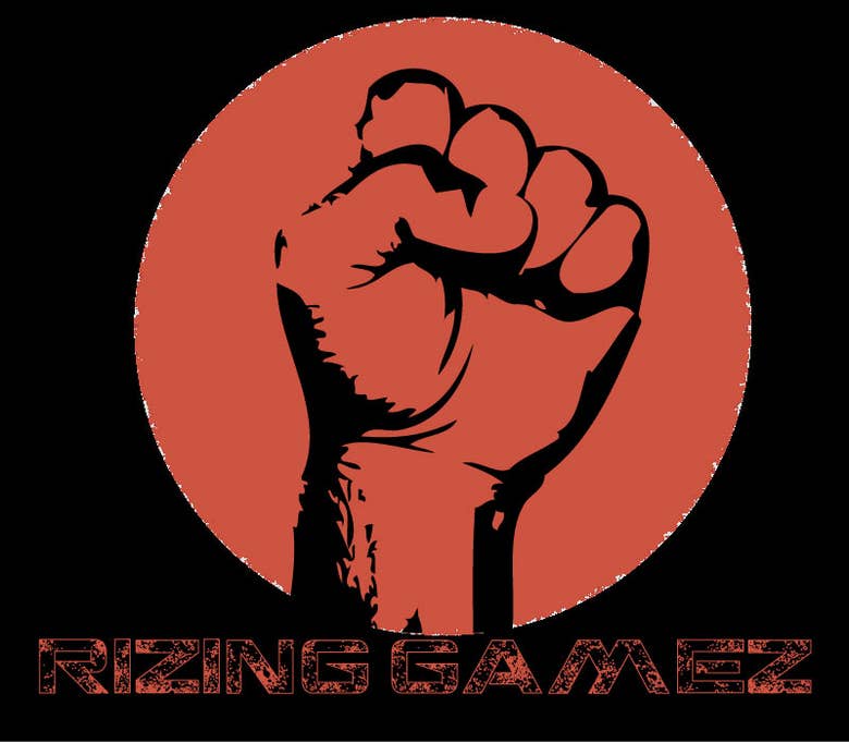 Logo for Indie Games company - Rizing Gamez