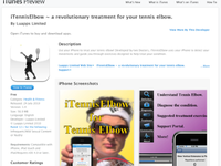 iTennisElbow ~ a revolutionary treatment for tennis elbow