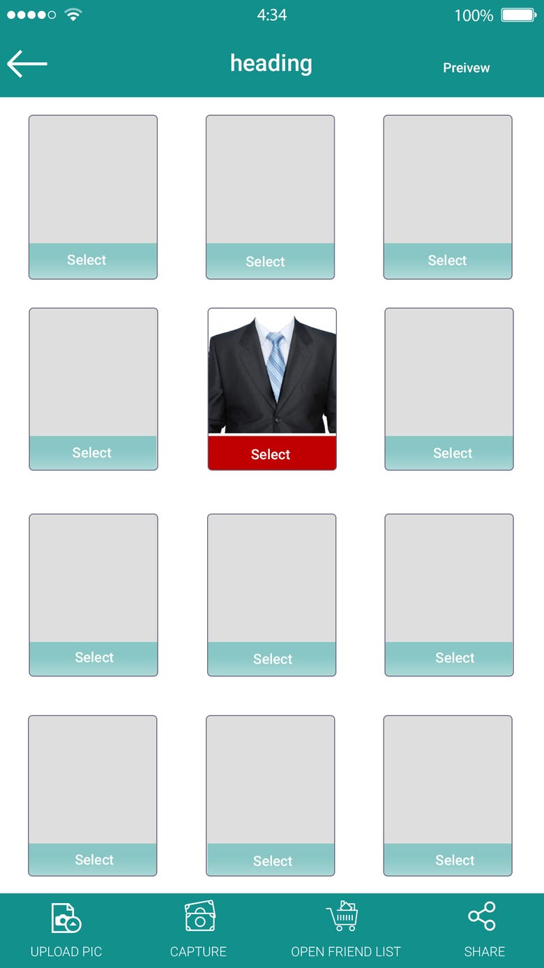 Clothes Mobile App Designs