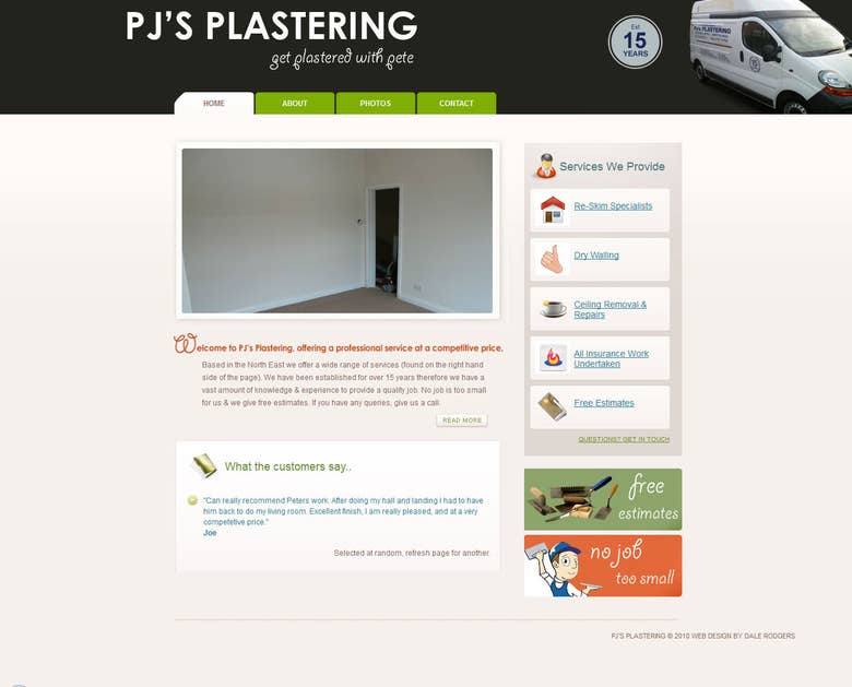 PJs Plastering