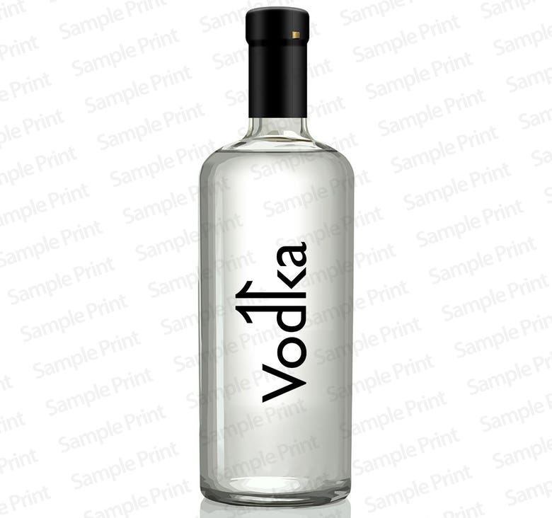 Bottle and logo design for Vodka Brand