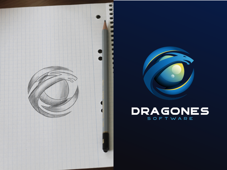 logo dragones software #2