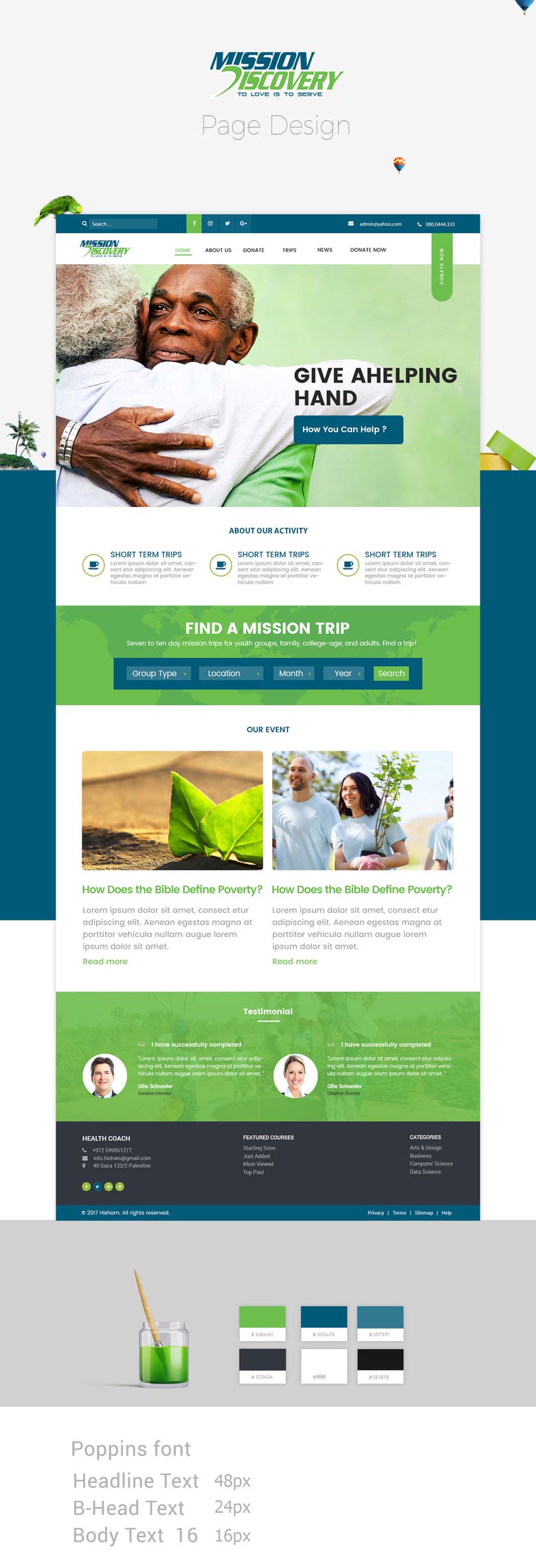 MISSION DISCOVERY WEBSITE