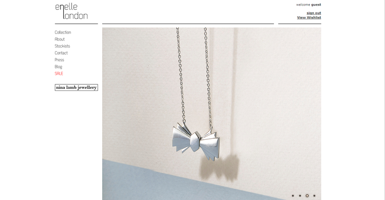 eCommerce Website: London Jeweller