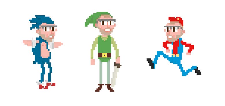 Pixel Art Characters