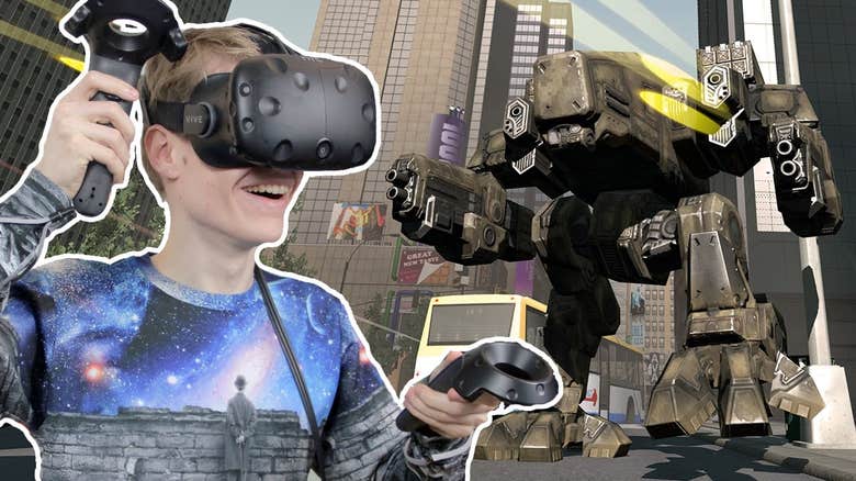 Virtual Reality Action Game