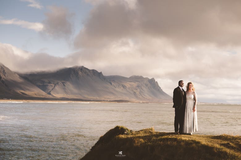 Portrait from a Destination Wedding in Iceland
