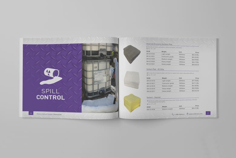 Product Catalog for Diamond M industrial products