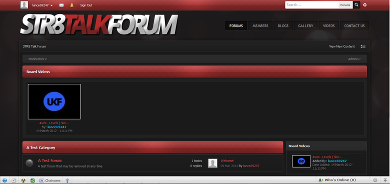 STR8 Talk Forum