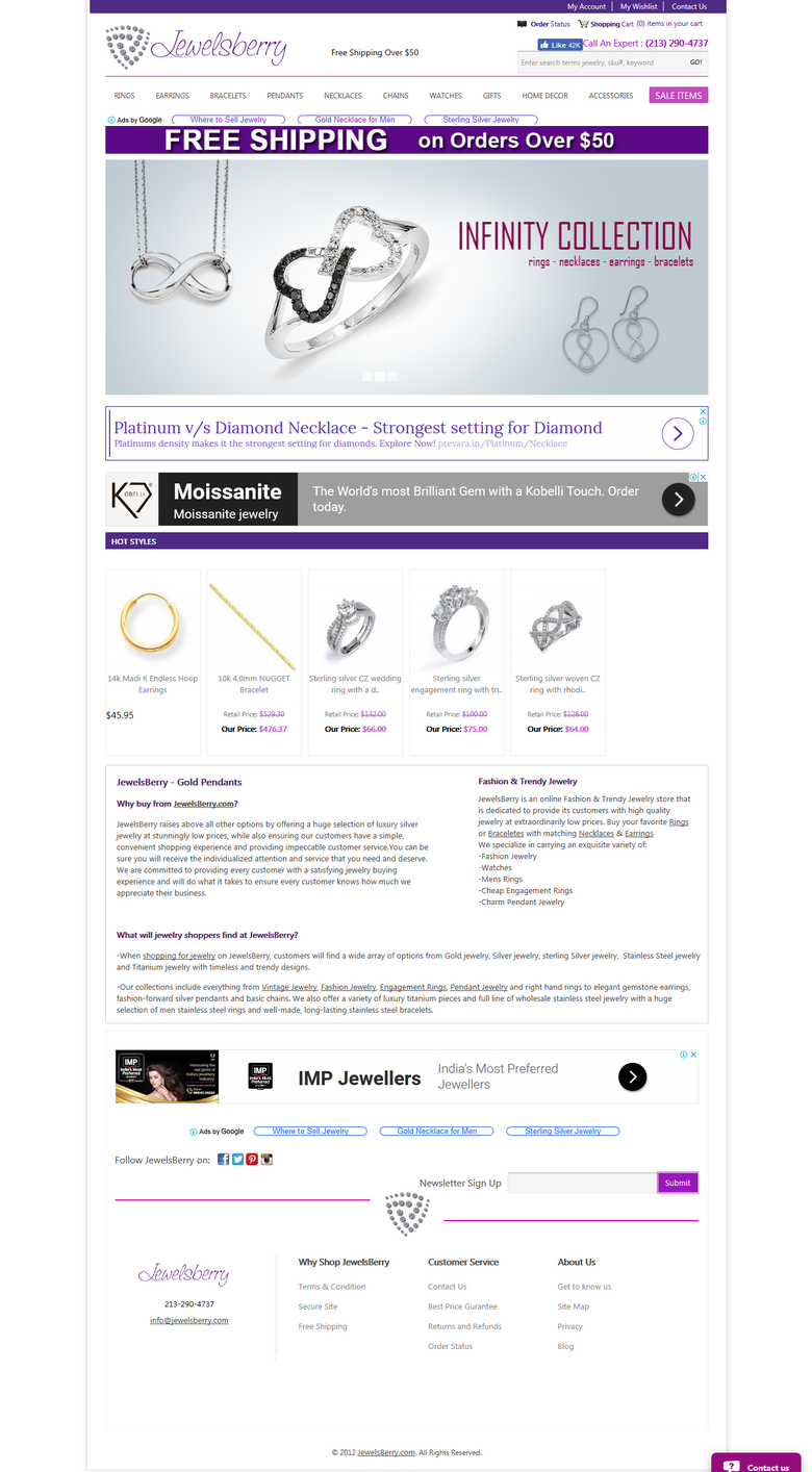 Jewellery Online Store