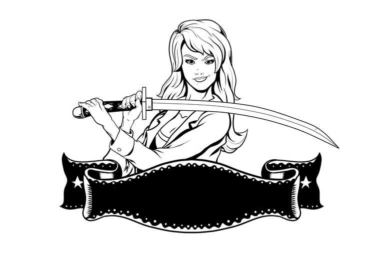 The Wedding Ninja / Illustration - Logo
