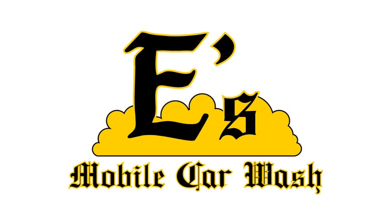 E's Mobile Car Wash Logo