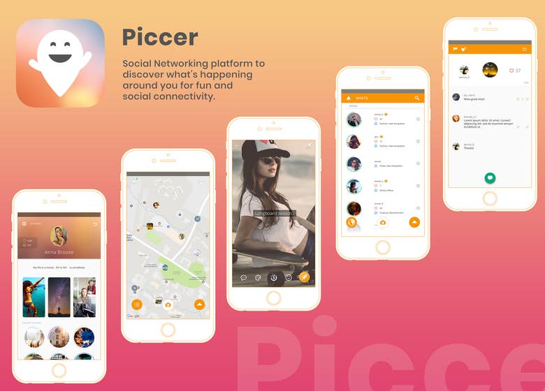 Piccer Social Networking Application