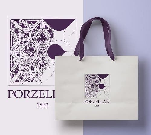 Logo design, shopping bag design