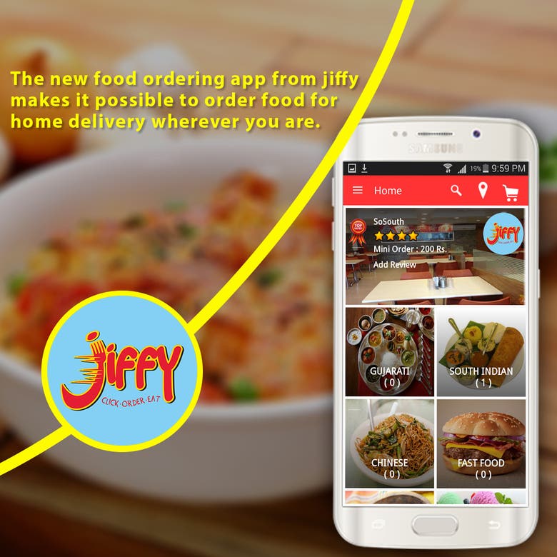 Jiffy - Food ordering app from multiple restaurants