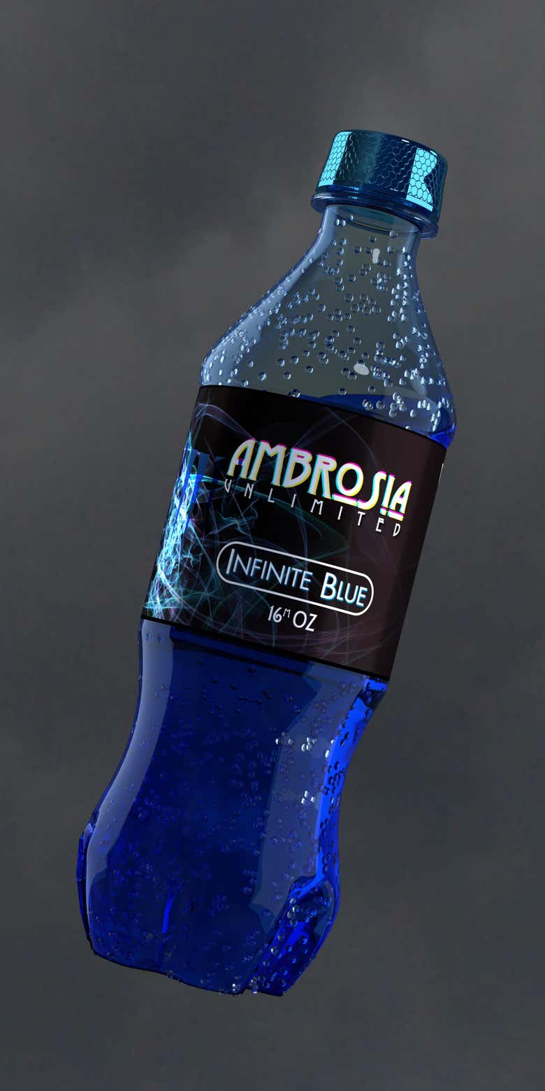 Ambrosia Soda Bottle Concept