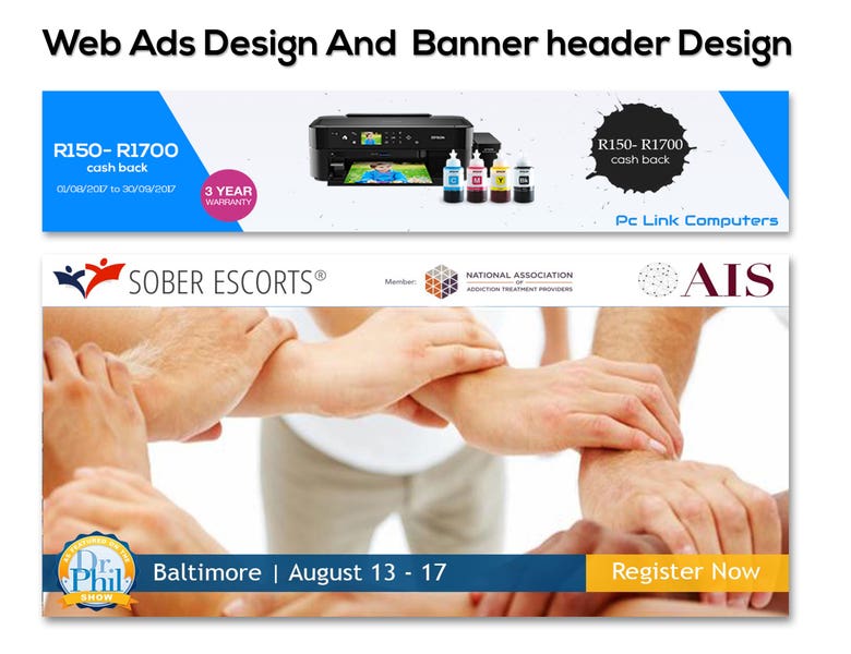 Google Add and social media Banner design
