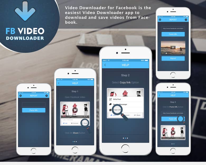 FB Video Downloader App