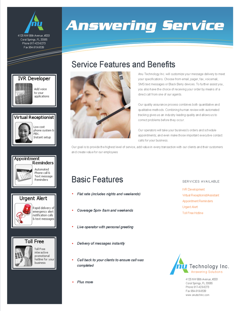 Answering Service Solutions