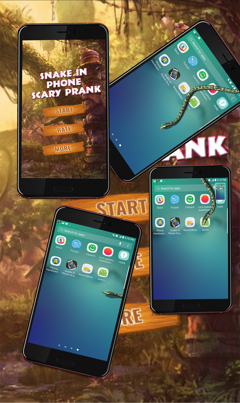Snake in Phone Android App (Design & Development)