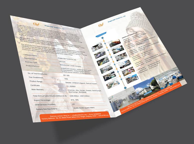 A3 Bifold Brochure - Marketing Mater