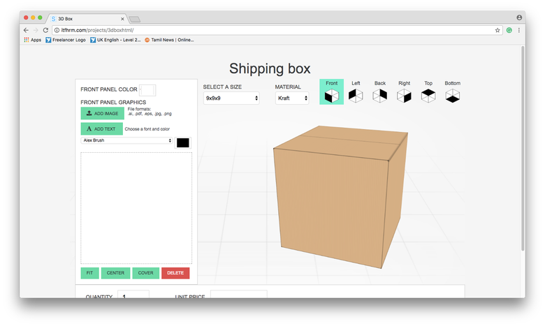 3D Box Configurator http://itfhrm.com/projects/3dboxhtml/