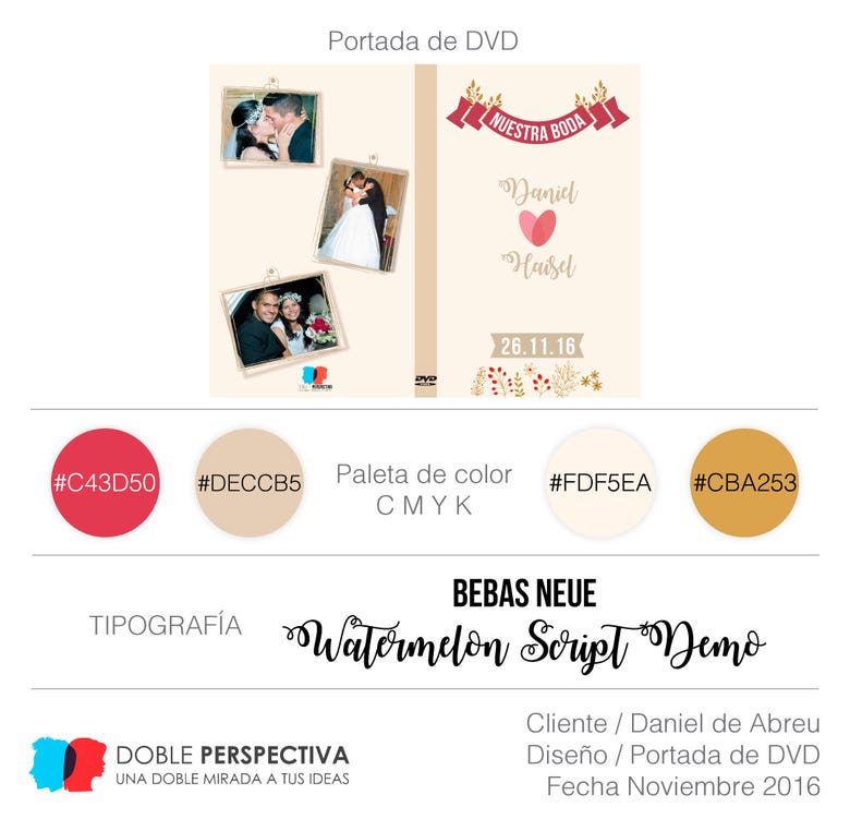 Diseño de portada DVD