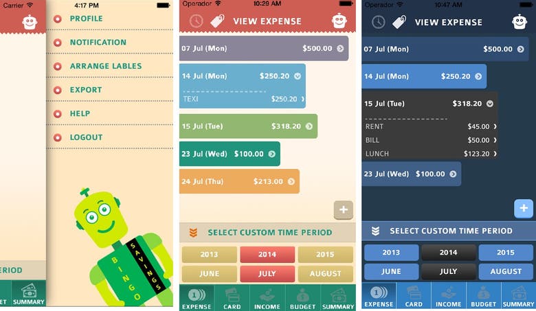 Saving your pocket money iPhone Apps designs & development