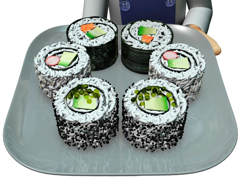 3D Sushi Model