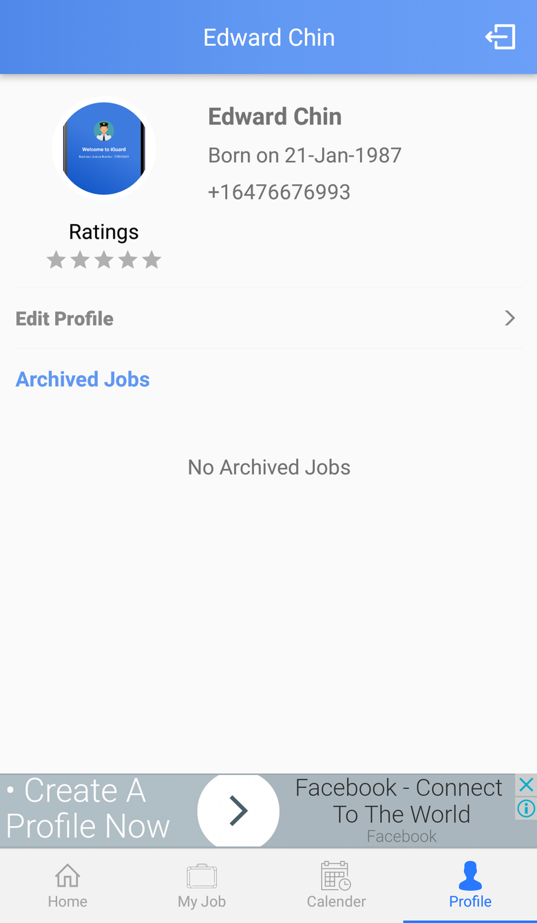 iGuardApp - Mobile App