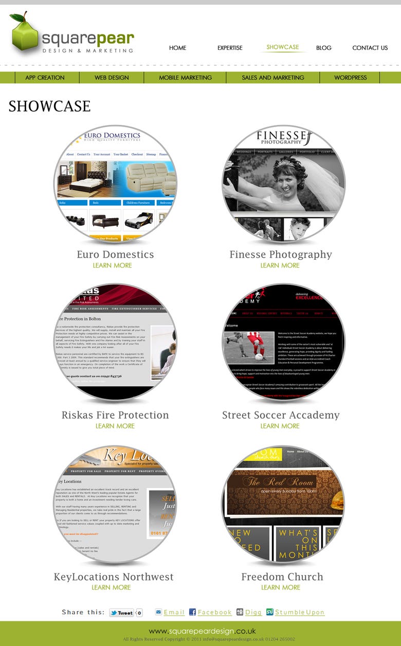 My Graphics and Web Design Portfolio