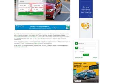 Autodreams car web site