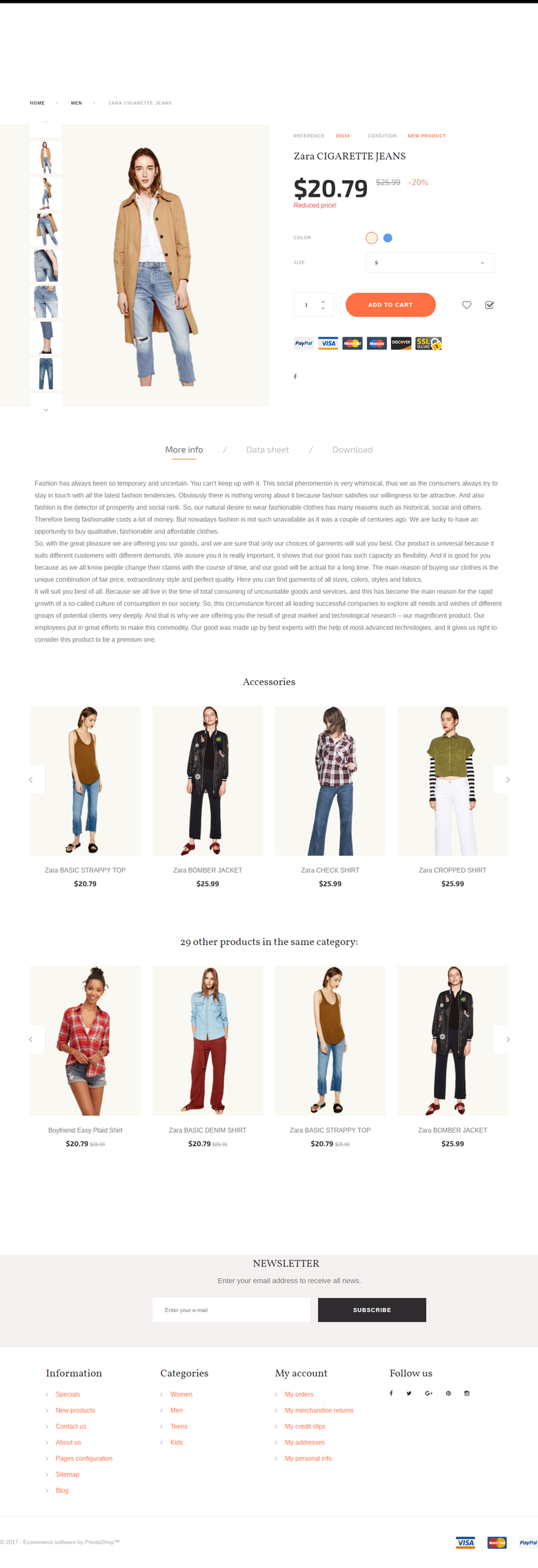 Jeansmeup shopping web site