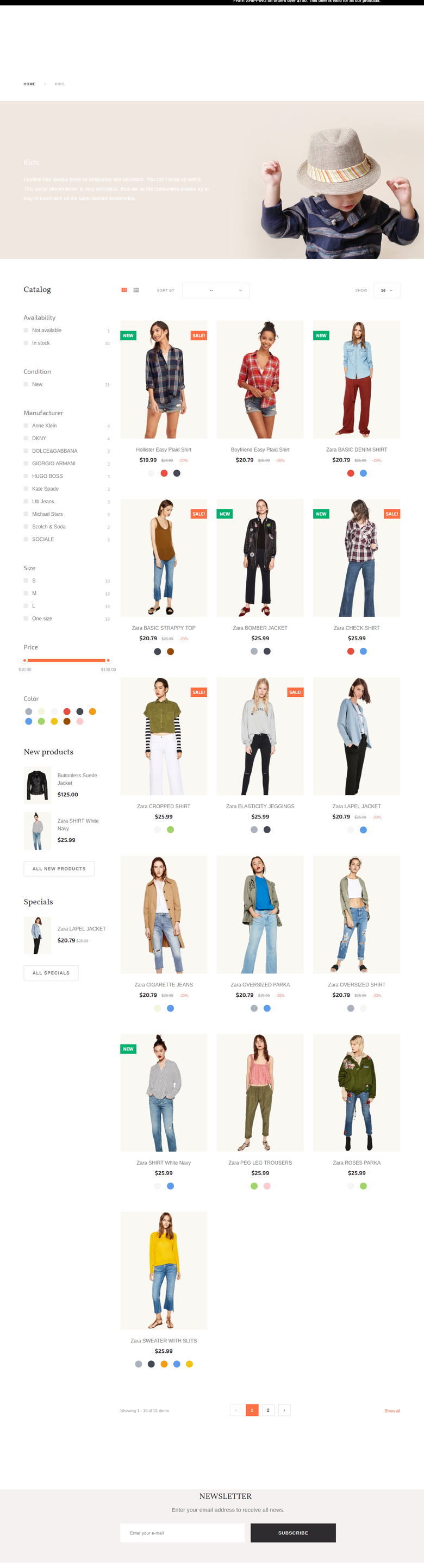 Jeansmeup shopping web site