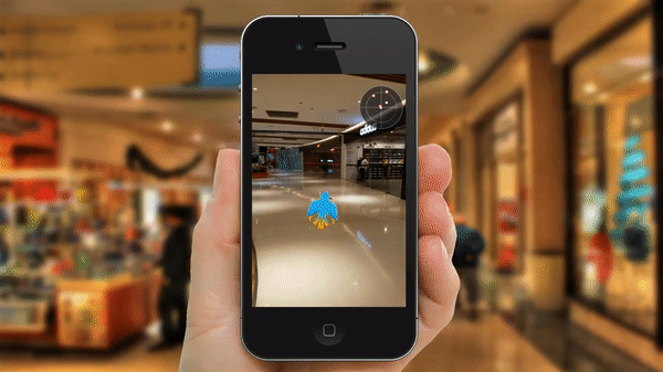 Shopping Mall Treasure Hunt - Augmented Reality App | IPS