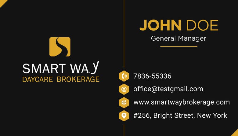 Smartway corporate identity package designed