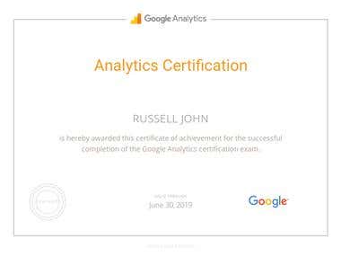Google Analytics IQ Certification