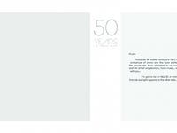 Poster (school test) of 50 years of Sasson hair beauty