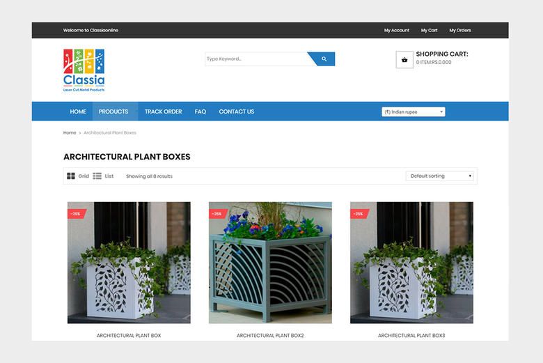Classia - E-commerce Interior design site