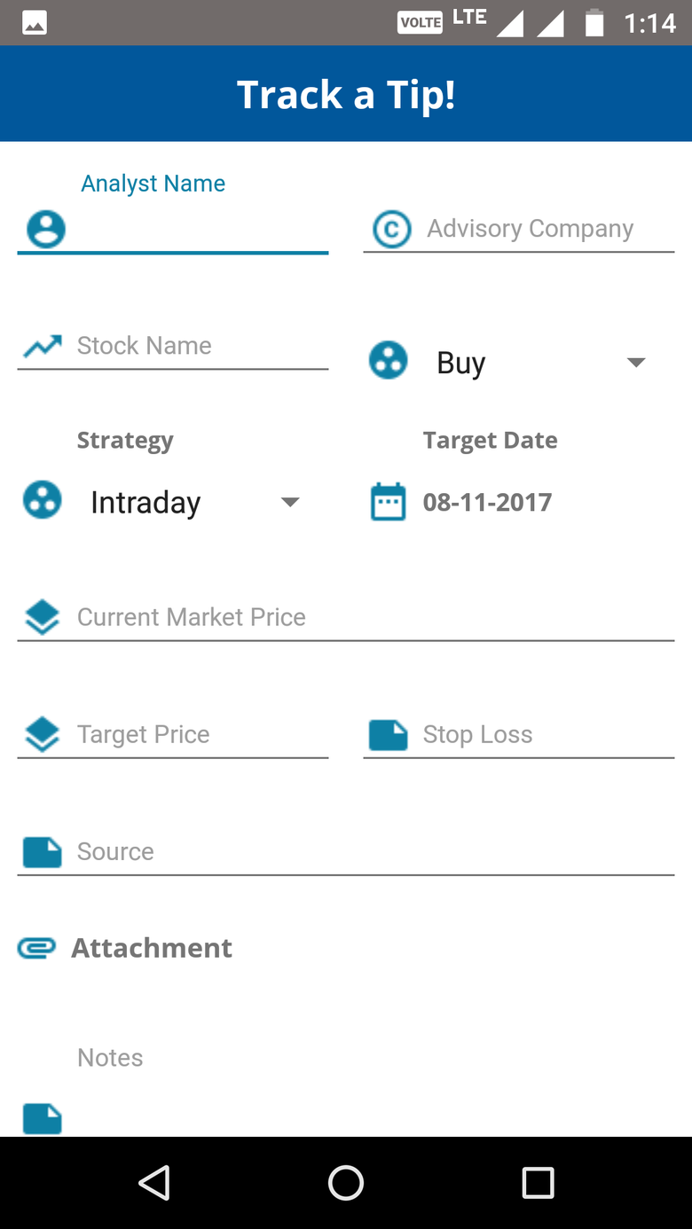Share Market Analysis App