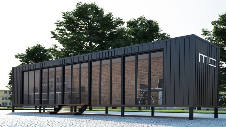 Container Project design and renderings