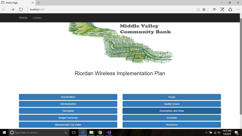Implementation Plan Web