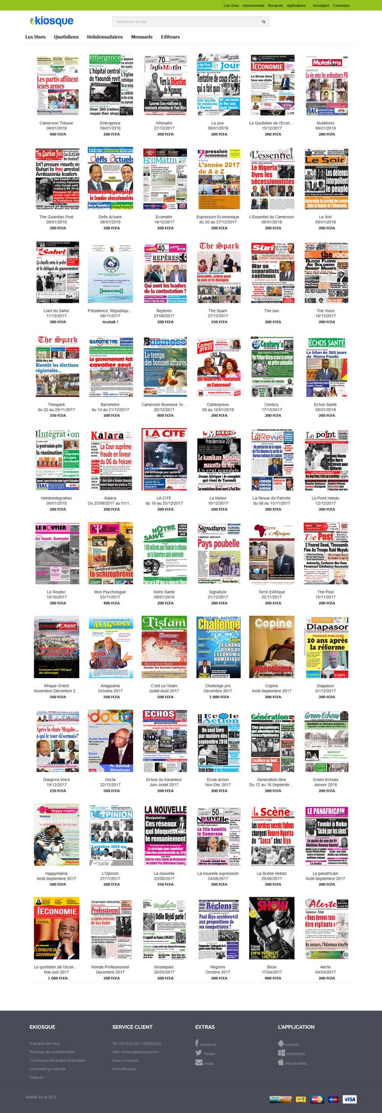 An ecommerce website for selling newspaper