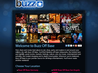 Buzz Off Base Landing Page